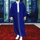 Moroccan Arab Style Men s Thobe Jubba Dishdasha Kaftan