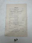 Pike Centennial Celebration Colorado Springs Program 1906 Opera House D a r 