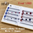 Gemstones Diamond Tools Size Reference Sapphire ruby Chart Comparison Ring Sizes