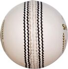 Sg Cricket Shield 20 Premium Leather Ball  white Color 