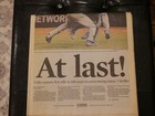 Chicago Tribune 11 3 2016 World Series Champions Cubs Newspaper Original