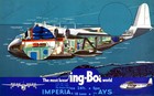 Imperial Airways Flying Boat Luxury Travel 1937 Vintage Wall Art Poster
