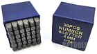 36pc 5 32  4mm Letter   Number Stamp Punch Set Hardened Steel Metal Wood Leather