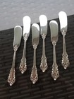 12 Set Wallace Grande Baroque Sterling Silver Butter Knives Spreader Knife Grand