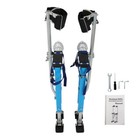 Adjustable Drywall Stilts 36  - 48  Painters Walking Taping Finishing Tools Blue