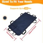 Positioning Bed Pad With Handle Patient Transfer Sheet For Lifting Turning Heavy