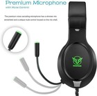 3 5mm Gaming Headset Mic Led Headphones Stereo Bass Surround For Pc Ps4 Xbox One