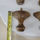 Set Of 4 Vintage Solid Wood Furniture Feet Legs Salvaged Cabinet Sofa