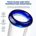 10  Heavy Duty Glass Bong Water Pipe Beaker Tobacco Pipe 14mm Bowl Thick Glass