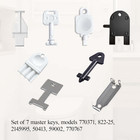    8pcs    Dispenser Key Set For Most Popular Paper Towel   toilet Paper   soap Dispense