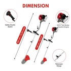 52cc 2-stroke 4-in-1 Gas Weed Eater Straight Shaft String Trimmer Grass Cutter_   