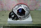 Hall Of Fame Signed Mini Helmet 10 Autographs  6