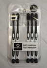 50 Dental Expert Charcoal Toothbrush Gentle Soft Slim Teeth Head Whitening Brush