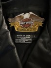 Men   s Harley Davidson Large Nevet Worn    Jacket