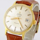 Rare Vintage Omega Geneve 166 070 Meister Dial Gold Plated Near Mint Automatic
