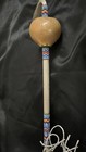 New Gourd Peyote Ceremony 12    Rattle Native American Beaded Handle Horse Hair