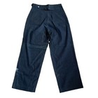 Vintage 1950s Women   s Navy Pants Size 40r Wave  