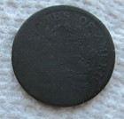 1804 Plain 4 No Stems 1 2c Draped Bust Half Cent Rare Date Full Date Scratched