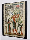 Akhenaten s Offerings Rare Genuine Egyptian Papyrus Handmade - 12x9   