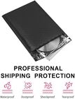 Any Size Black  Poly Bubble Padded Shipping Mailers Envelopes Padded Self Sealed