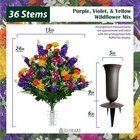 Artificial Flowers For Cemeteries - Realistic Grave