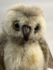 Gund Classic Winnie The Pooh Owl Plush 9  Brown Tan Faux Leather Beak   Feet
