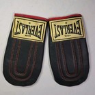 Vtg Everlast Leather Speed Bag Gloves Mma Martial Arts Training Heavy Bag Nice