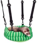 Marshall Pet 2 In 1 Ferret Bed  Soft Fleece  Removable Clips  11 lx9 wx3 5 h new