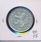 Czechoslovakia - 1955   -50 Korun -  Silver - Bu - Large Crown -  4321