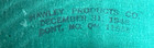 Hawley Products Company Miliary Safari Hat 1948 Pressed Fiber Helmet