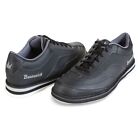 Brunswick Rampage Black Mens Right Handed Interchangeable Bowling Shoes