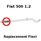 Fiat 500 1 2 2007-2015 Exhaust Repair Flexi Flex Replacement For Front Pipe