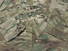 Multicam Flame Resistant Jacket Army Combat Uniform Coat Mens Size Medium Short
