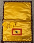 Wwi Patriotic Silk Letter Pouch And Silk Embroidered Postcard 1918