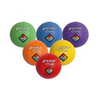 Playground Ball Set 8 5 Diameter Two Ply Nylon Wound 6 Colors Champion Sports
