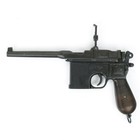 Denix 1896 Wwi Wwii Mauser C96 Non-firing Prop Gun Full Size Replica Metal