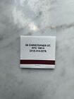 Kettle Of Fish  New York City  Full Classic Unstruck Matchbox