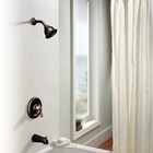 Moen Banbury Single-handle 1 75 Gpm Tub Shower Faucet Bronze 82910brb Valve Incl