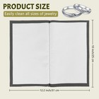 Silver Cleaning Cloth  10  X 12  Jewelry Polishing Cloth  Four-layer Silver Jewe