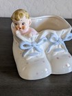 Vintage 1959 Ceramic Planter Baby Flower Pot Rubens Originals
