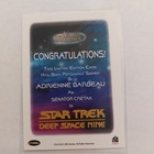2017 Women Of Star Trek 50th Anniversary Adrienne Barveau Cretak Autograph Card