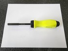 Snap-on Tools Usa New High Viz   Black Ratcheting Screwdriver W bits Ssdmr4b