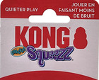 Kong Squeezz Crackle Ball Large Purple No Squeak Toss   Play Dog Fetch Toy
