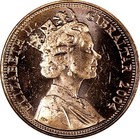 Gibraltar Elizabeth Ii 2004 2 Pence British Overseas  Bu Km 1044 Random Pick