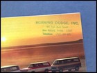 1977 Dodge Station Wagon Vintage Car Sales Brochure Catalog  Van Aspen Monaco