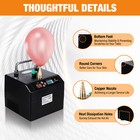 B231 Lagenda Electric Balloon Pump Balloon Inflator Air Blower Party Black