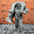 World War 2 British Commando Injured Carry Set 3d Toy Soldier 1 32 Ww2 Figures