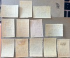 Mongolia 62-70   1932 Stamps   Mh   Some Creasing