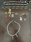 Lot Of 50   Vintage Costume Jewelry Necklaces Earrings Bracelets Pins Buttons