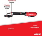 Aircat Pneumatic Tools 6275-a 1 0 Hp 4-inch Extended Inside Cut-off Tool